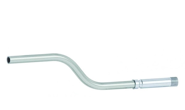 Img of Albion 12" Bendable Aluminum Nozzle 3/8" ID Threaded Base